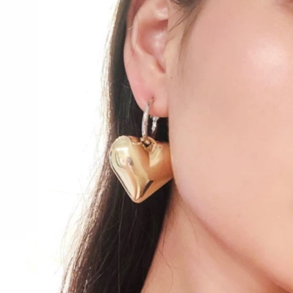 Heart earrings - Picture 4 of 4